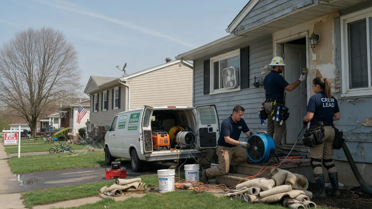 Flood Cleanup in Mcbrides, MI near me